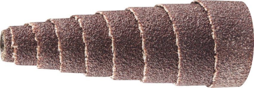 PFERD POLIROLL CONE 15 X 35MM ALUMINIUM OXIDE 150 GRIT